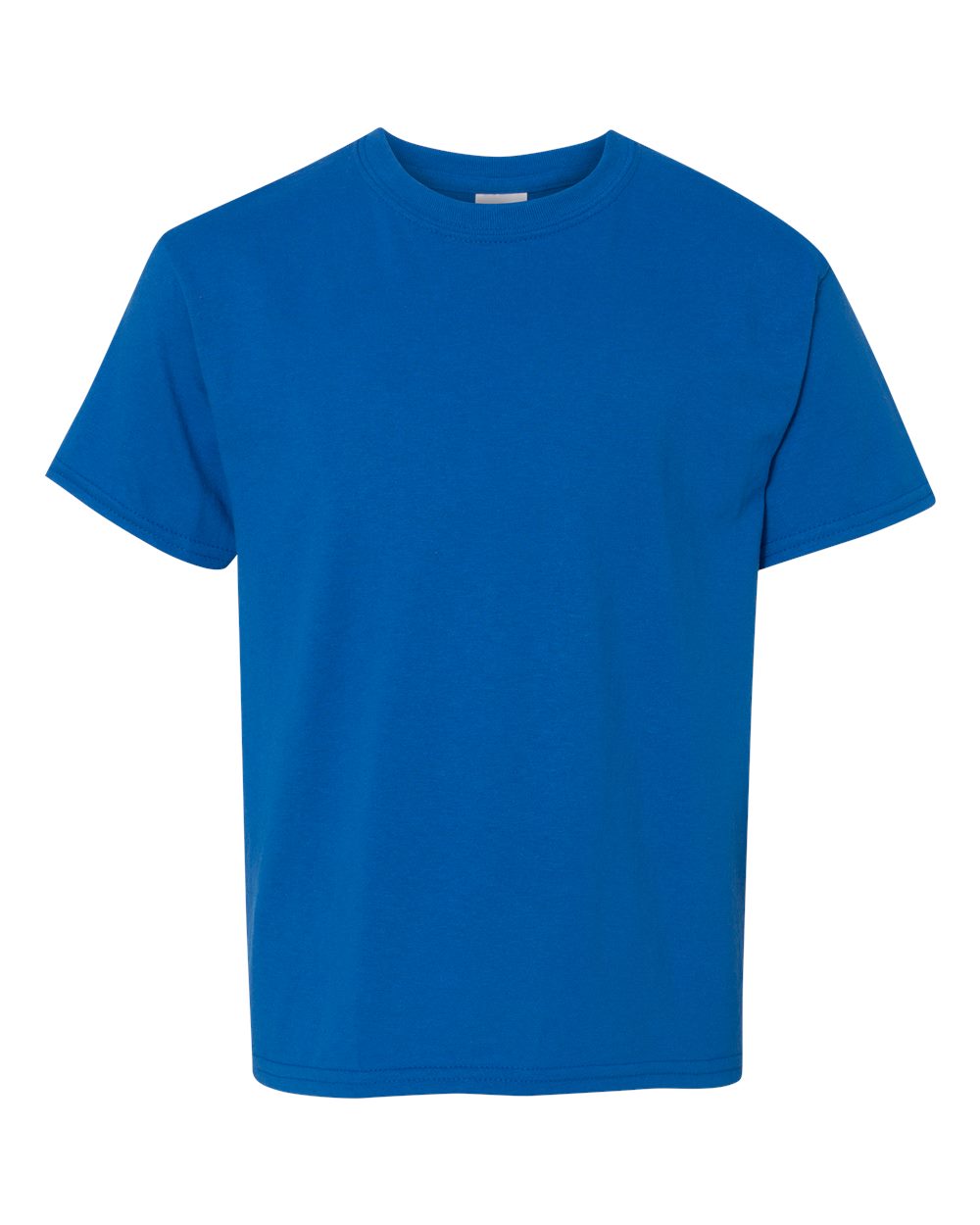 Gildan 5000B - Youth Heavy Cotton™ T-Shirt - Neon Blue - Front