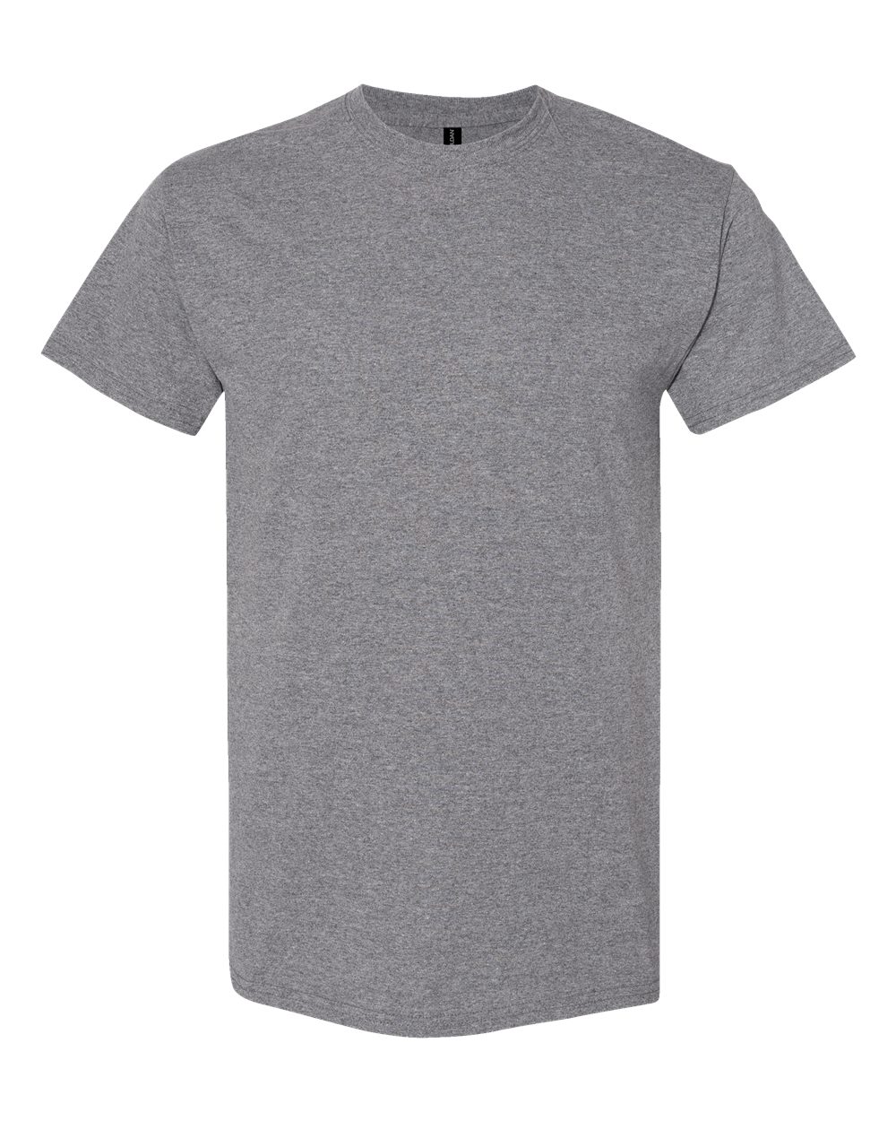 Gildan 5000 - Unisex Heavy Cotton™ T-Shirt - Graphite Heather - Front
