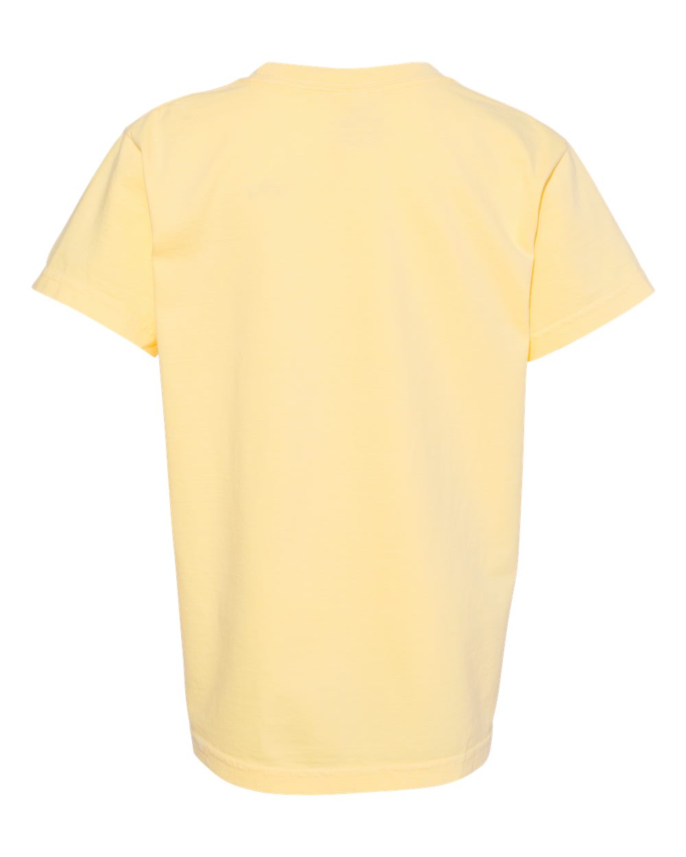 Comfort Colors 9018 - Youth Garment-Dyed Heavyweight T-Shirt - Butter - Back