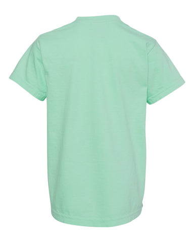 Comfort Colors 9018 - Youth Garment-Dyed Heavyweight T-Shirt - Island Reef - Back