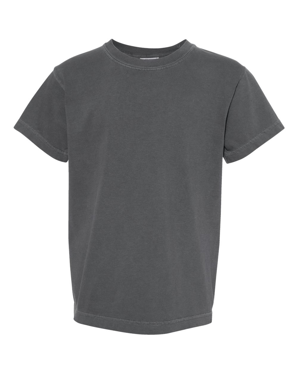 Comfort Colors 9018 - Youth Garment-Dyed Heavyweight T-Shirt - Pepper - Front