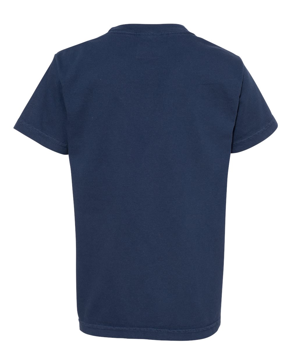 Comfort Colors 9018 - Youth Garment-Dyed Heavyweight T-Shirt - True Navy - Back