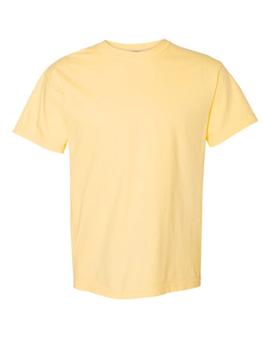 Comfort Colors 1717 - Unisex Garment-Dyed Heavyweight T-Shirt - Butter - Front