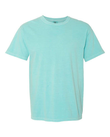 Comfort Colors 1717 - Unisex Garment-Dyed Heavyweight T-Shirt - Chalky Mint - Front
