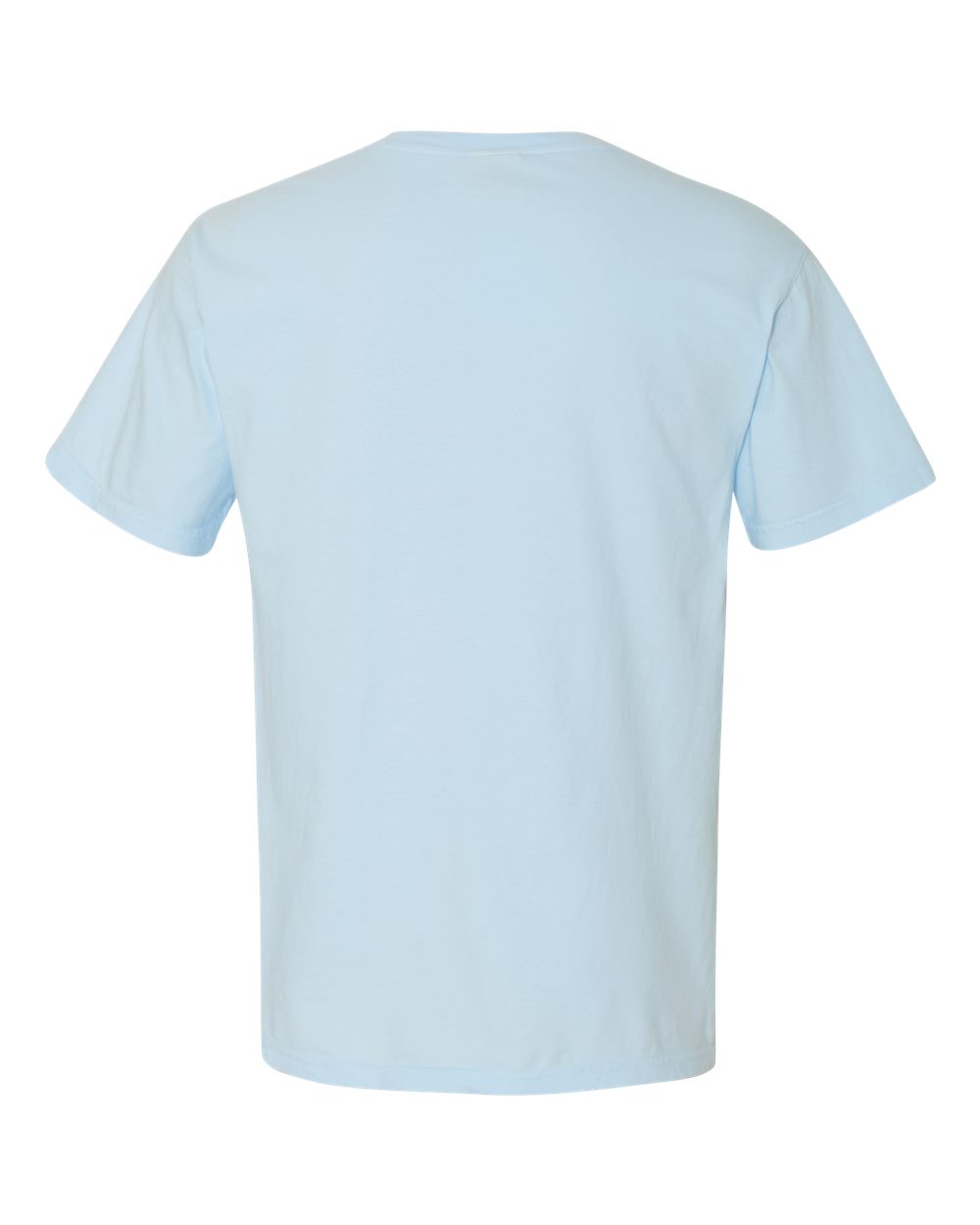 Comfort Colors 1717 - Unisex Garment-Dyed Heavyweight T-Shirt - Chambray - Back