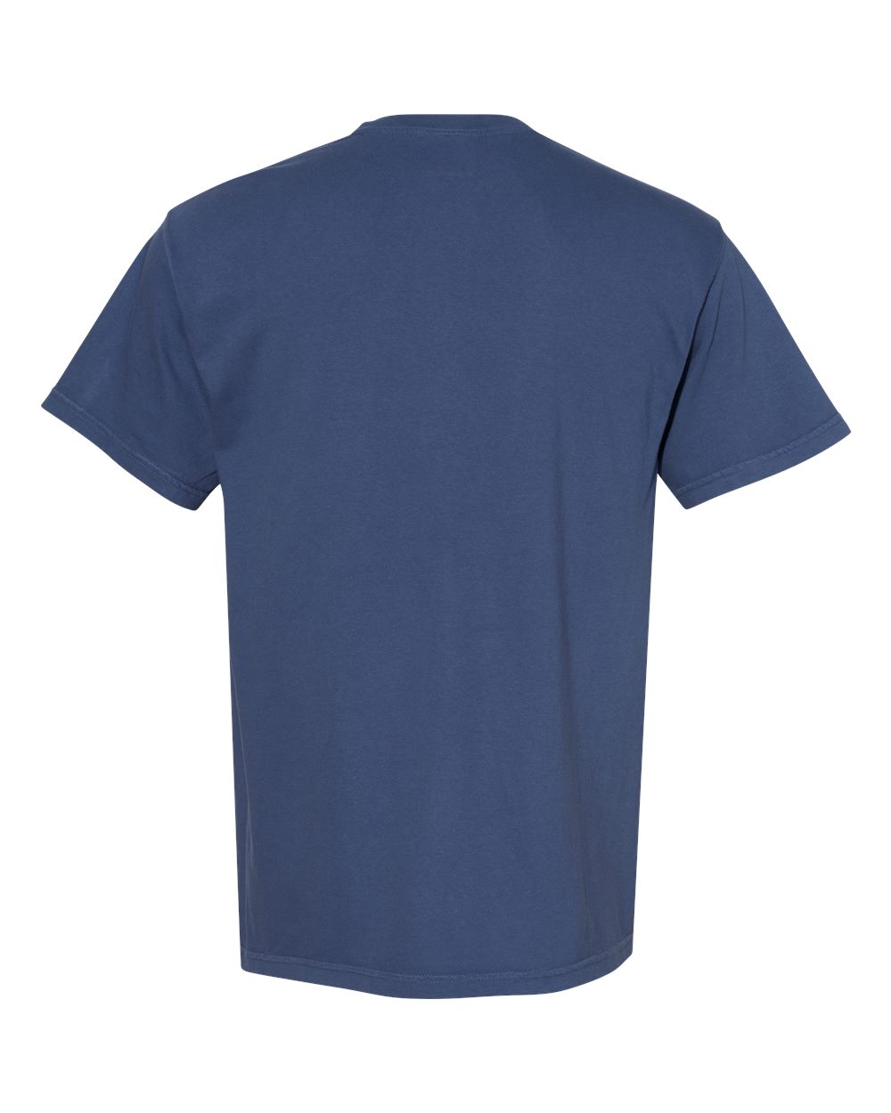 Comfort Colors 1717 - Unisex Garment-Dyed Heavyweight T-Shirt - China Blue - Back