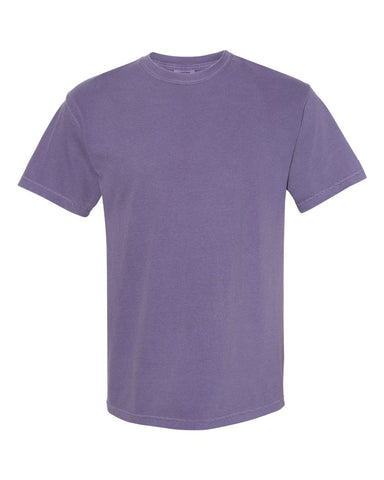 Comfort Colors 1717 - Unisex Garment-Dyed Heavyweight T-Shirt - Grape - Front