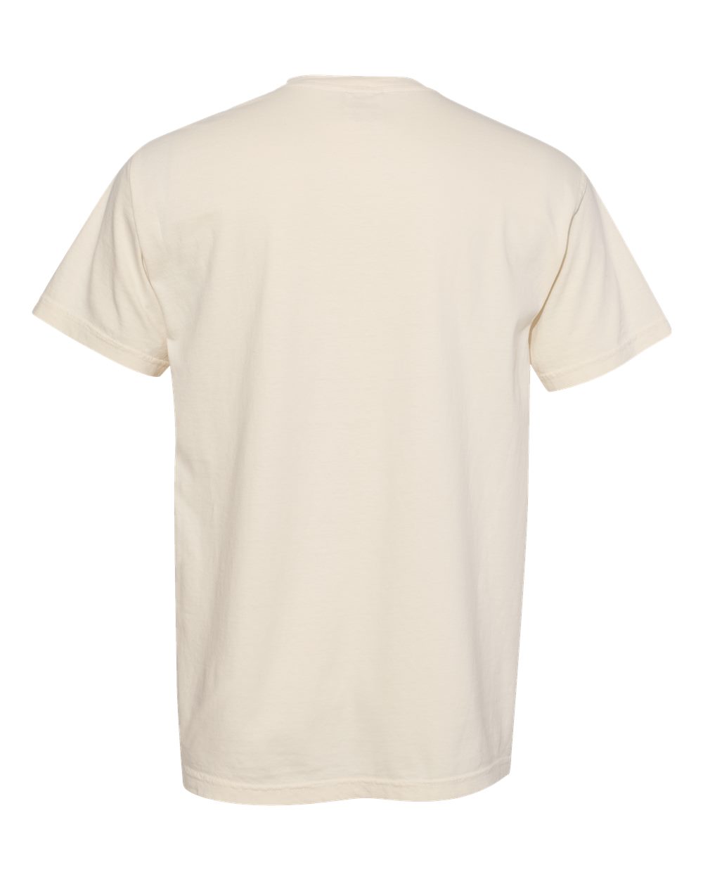 Comfort Colors 1717 - Unisex Garment-Dyed Heavyweight T-Shirt - Ivory - Back