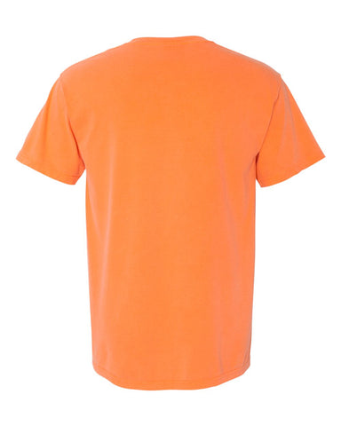Comfort Colors 1717 - Unisex Garment-Dyed Heavyweight T-Shirt - Melon - Back