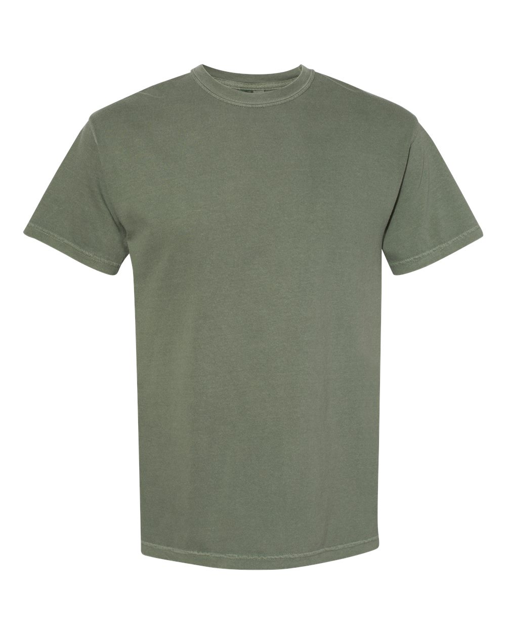 Comfort Colors 1717 - Unisex Garment-Dyed Heavyweight T-Shirt - Moss - Front