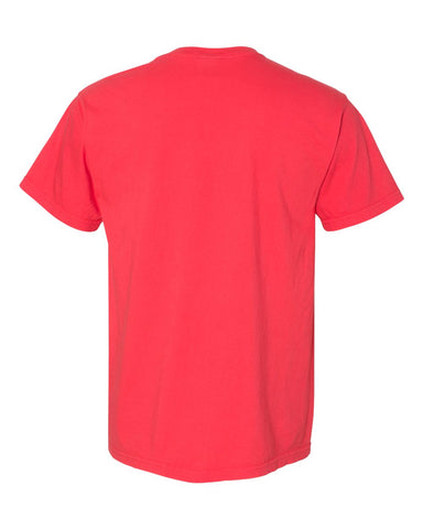 Comfort Colors 1717 - Unisex Garment-Dyed Heavyweight T-Shirt - Paprika - Back