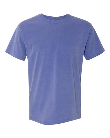 Comfort Colors 1717 - Unisex Garment-Dyed Heavyweight T-Shirt - Periwinkle - Front