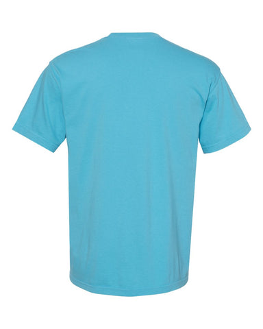 Comfort Colors 1717 - Unisex Garment-Dyed Heavyweight T-Shirt - Sapphire - Back