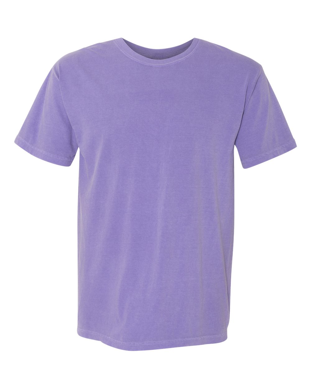 Comfort Colors 1717 - Unisex Garment-Dyed Heavyweight T-Shirt - Violet - Front