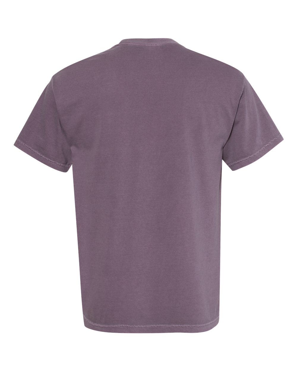 Comfort Colors 1717 - Unisex Garment-Dyed Heavyweight T-Shirt - Wine - Back