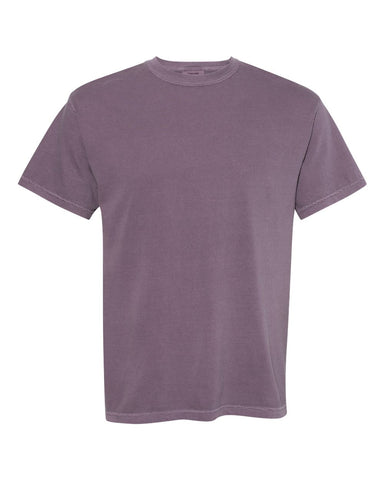 Comfort Colors 1717 - Unisex Garment-Dyed Heavyweight T-Shirt - Wine - Front