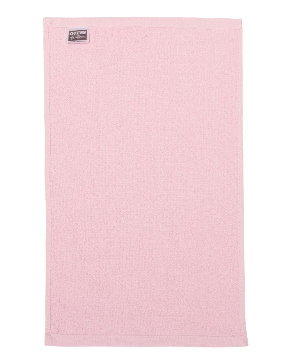 Q-Tees T18 - Budget Rally Towel - Light Pink