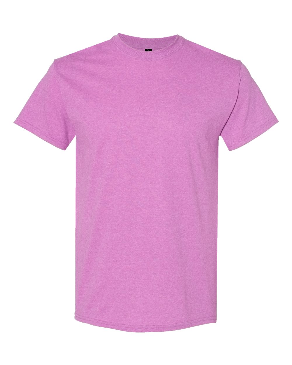 Gildan 5000 - Unisex Heavy Cotton™ T-Shirt - Heather Radiant Orchid - Front