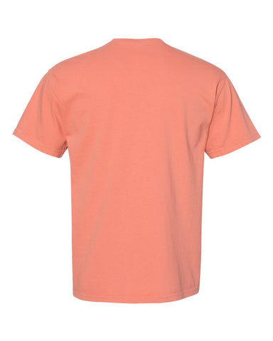 Comfort Colors 1717 - Unisex Garment-Dyed Heavyweight T-Shirt - Terracotta - Back
