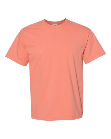 Comfort Colors 1717 - Unisex Garment-Dyed Heavyweight T-Shirt - Terracotta - Front