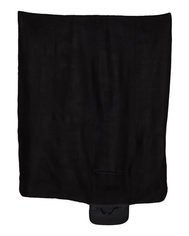 Alpine Fleece 8718 - Roll Up Blanket - Black