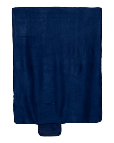 Alpine Fleece 8718 - Roll Up Blanket - Navy