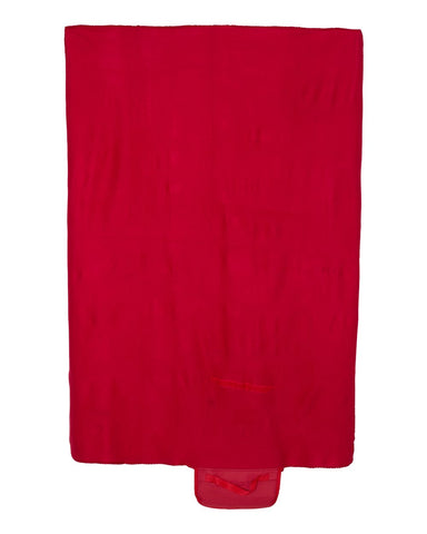 Alpine Fleece 8718 - Roll Up Blanket - Red