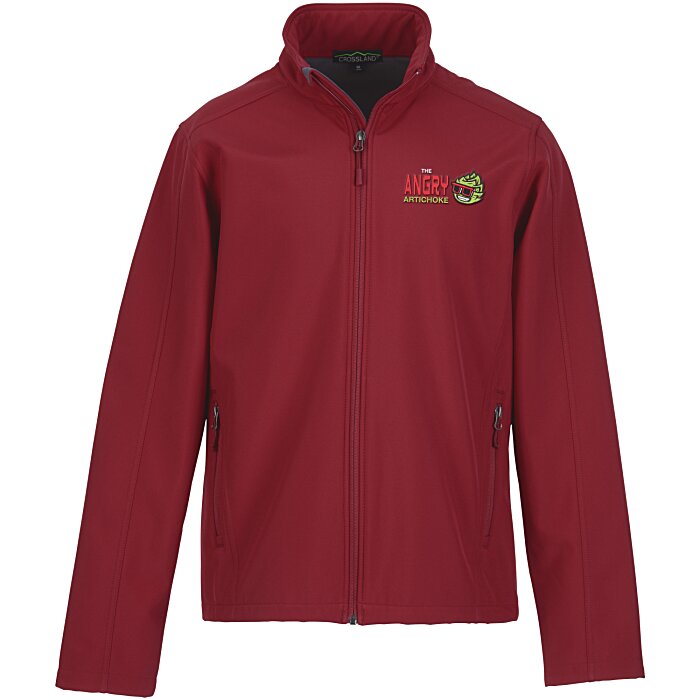 Crossland Soft Shell Jacket - Men's - Rich Red