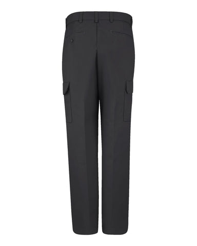 Red Kap PT88 - Men's Industrial Cargo Pants - Black - Unhemmed