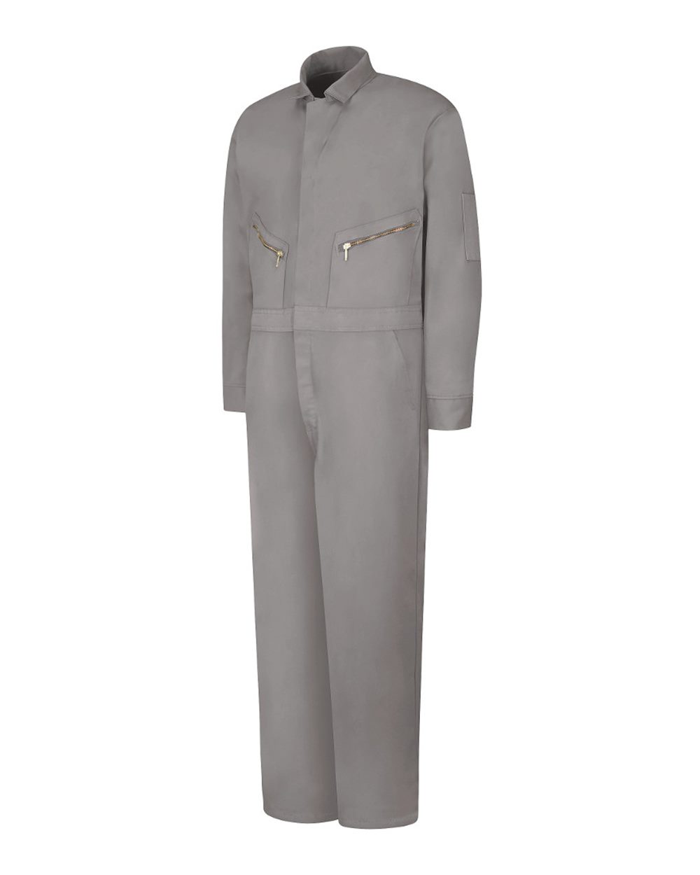 Red Kap CC18 - Men's Zip-Front Cotton Coverall - Grey