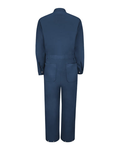 Red Kap CC18 - Men's Zip-Front Cotton Coverall - Navy