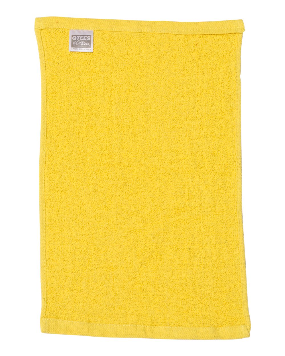 Q-Tees T18 - Budget Rally Towel - Yellow