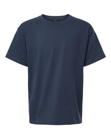 Gildan 5000B - Youth Heavy Cotton™ T-Shirt - Blue Dusk - Front