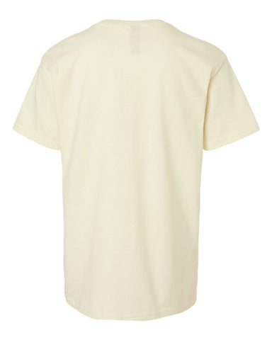 Gildan 5000B - Youth Heavy Cotton™ T-Shirt - Off White - Back
