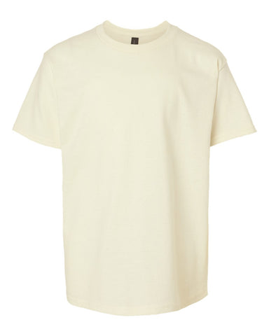 Gildan 5000B - Youth Heavy Cotton™ T-Shirt - Off White - Front