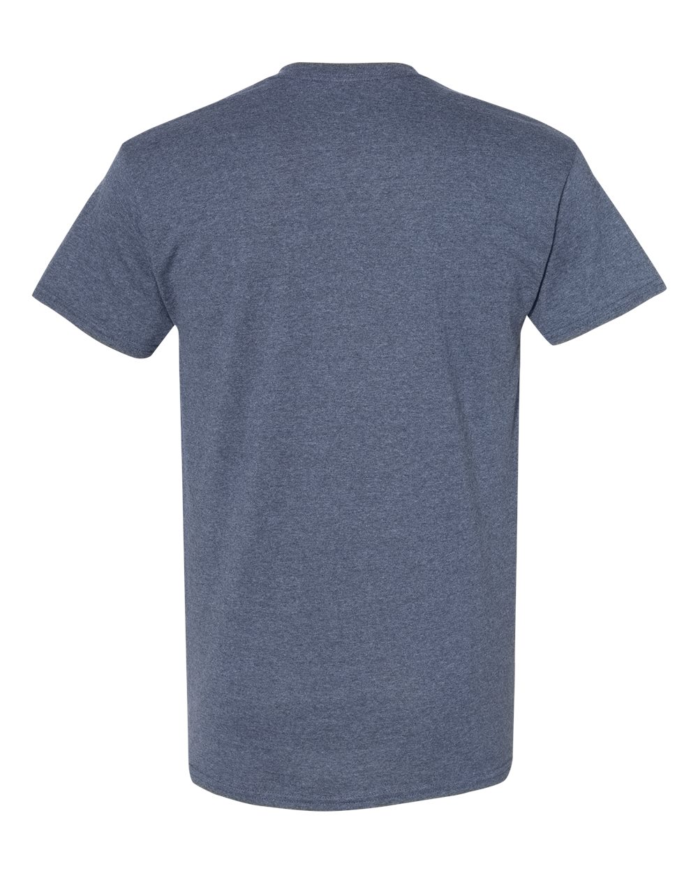 Gildan 5000 - Unisex Heavy Cotton™ T-Shirt - Heather Navy - Back