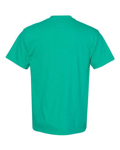 Comfort Colors 1717 - Unisex Garment-Dyed Heavyweight T-Shirt - Island Green - Back
