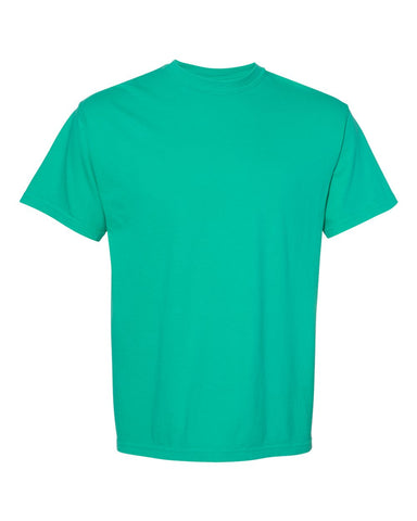 Comfort Colors 1717 - Unisex Garment-Dyed Heavyweight T-Shirt - Island Green - Front