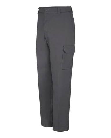 Red Kap PT88 - Men's Industrial Cargo Pants - Charcoal - 37 Unhemmed