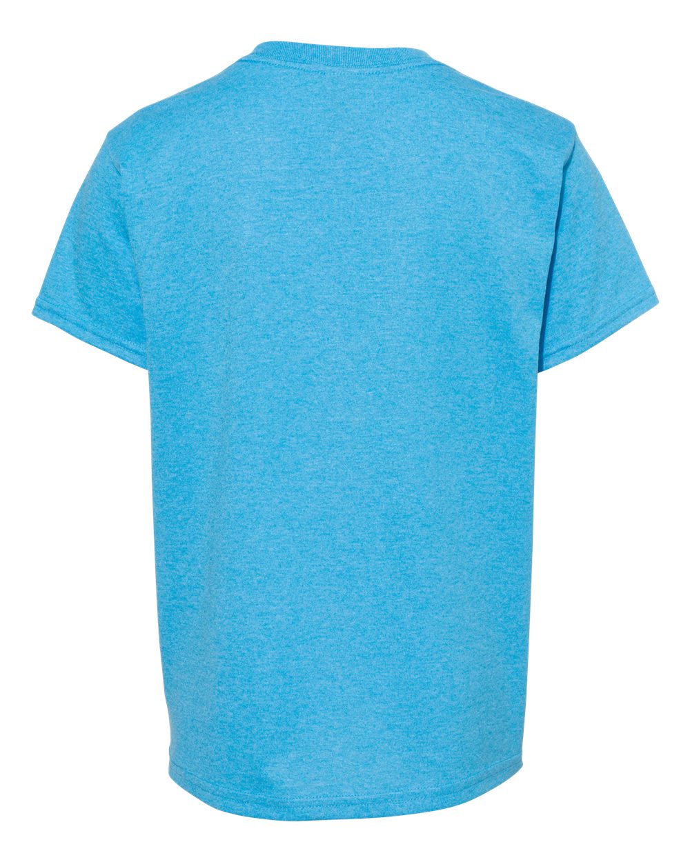 Gildan 5000B - Youth Heavy Cotton™ T-Shirt - Heather Sapphire - Back