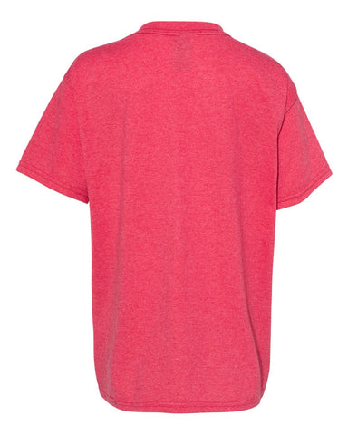 Gildan 5000B - Youth Heavy Cotton™ T-Shirt - Heather Red - Back