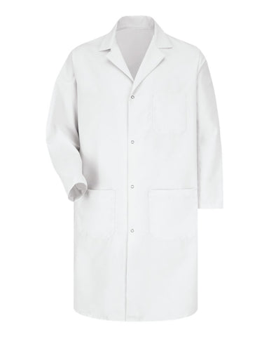 Red Kap 5080 - Unisex Lab Coat - White