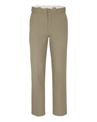 Dickies P874 - Unisex Industrial 874® Work Pants - Khaki - 30I