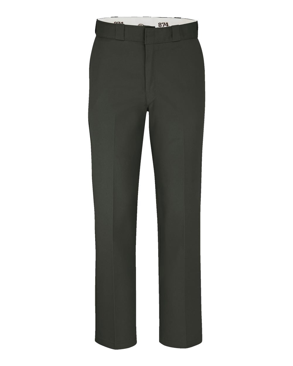 Dickies P874 - Unisex Industrial 874® Work Pants - Olive Green - 32I