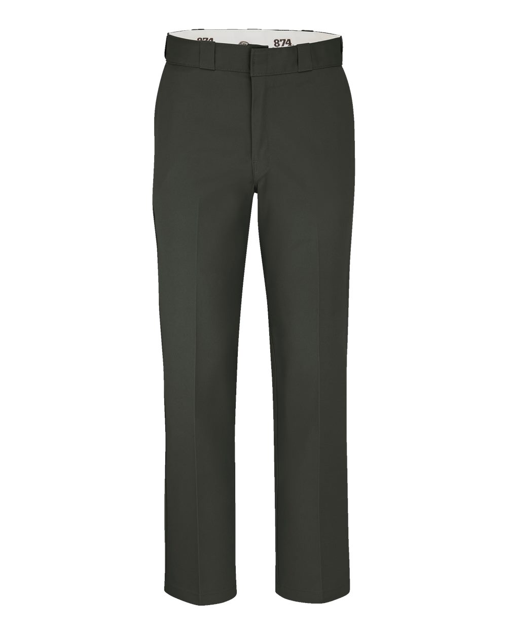 Dickies P874 - Unisex Industrial 874® Work Pants - Olive Green - 34I